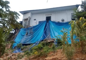 Warga Masih Andalkan Terpal, Longsor di Hative Kecil Belum Tertangani